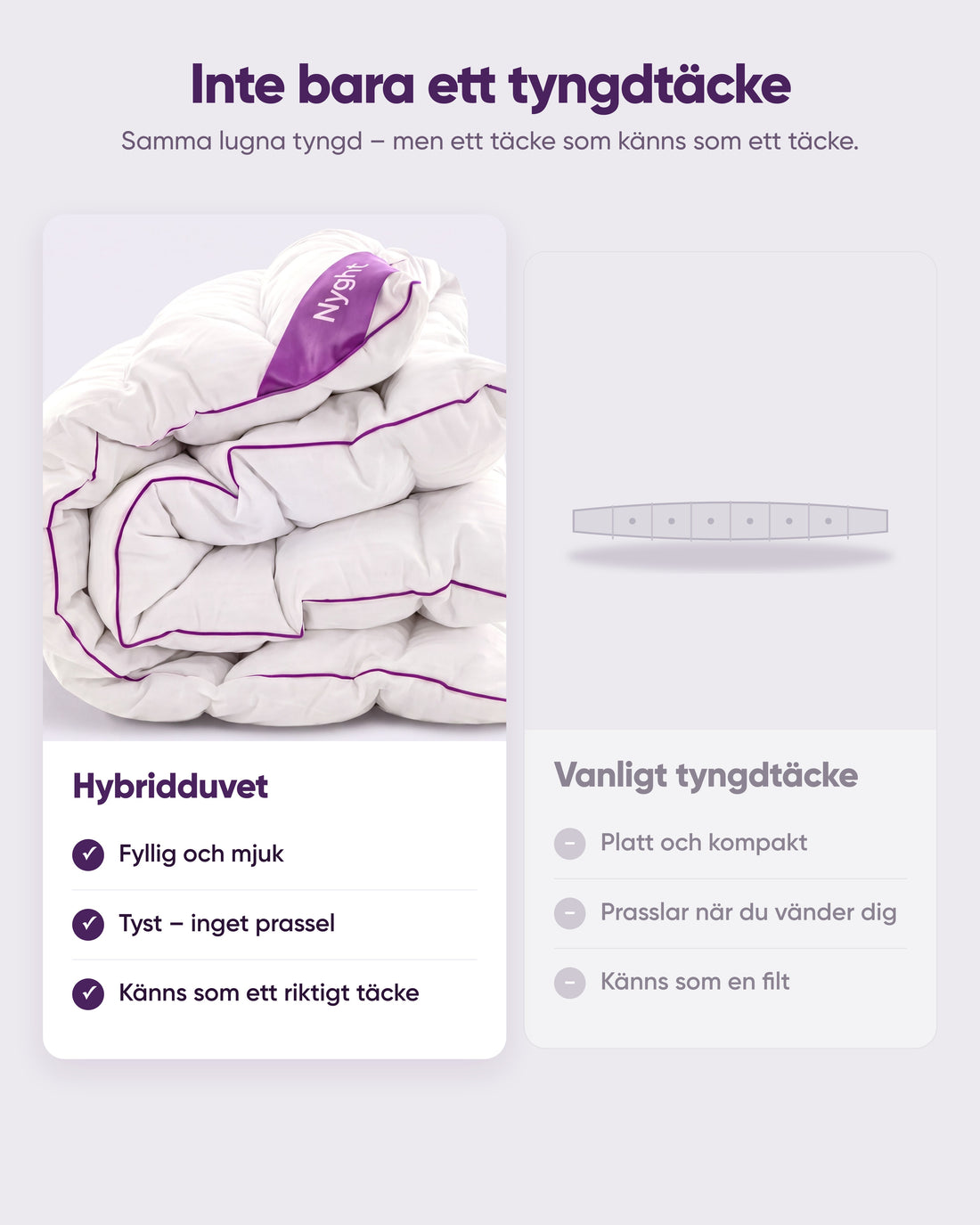 Hybridduvet